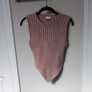 Le Lis Collection Dusty Rose Small Sweater Vest